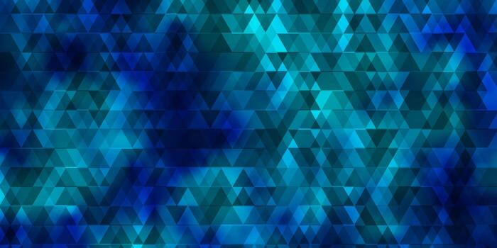 Light BLUE vector pattern with lines, triangles.