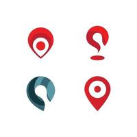 Location point Logo vector