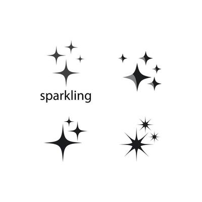 sparkling icon template