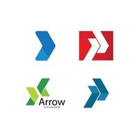 Arrow ilustration logo vector