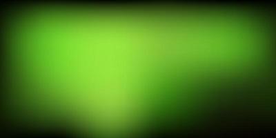 Dark Green, Yellow vector abstract blur texture.