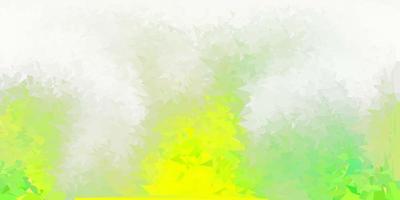 Light gray vector triangle mosaic template.