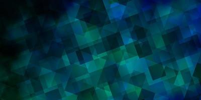 Dark BLUE vector pattern with polygonal style.