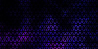 Dark Purple, Pink vector layout with lines, triangles.