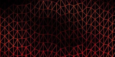 Dark red, yellow vector poly triangle texture.