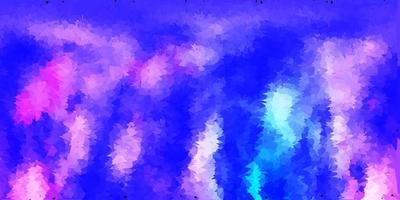 Light purple vector abstract triangle background.