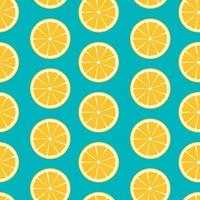 Abstract Citrus Seamless Pattern Background Vector Illustration