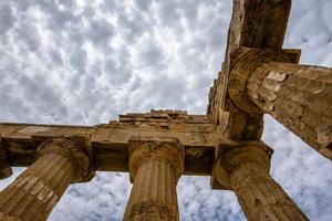 Ruins at Selinunte in Sicily, Italy photo