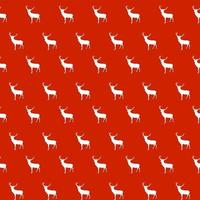 Abstract Seamless deer pattern background. Vector Illustration