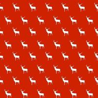 Abstract Seamless deer pattern background. Vector Illustration