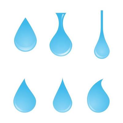 Water drop Logo Template vector