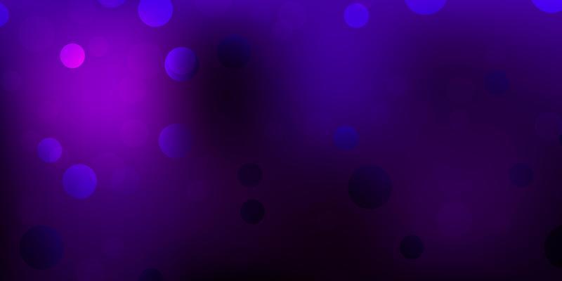 Dark pink vector backdrop with chaotic shapes.
