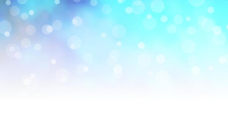 Dark BLUE vector background with circles. Glitter abstract illustration with colorful drops. Pattern for booklets, leaflets.