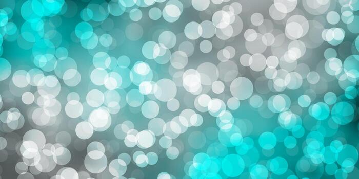 Fondo de vector azul claro, verde con círculos. Ilustración abstracta moderna con formas circulares de colores. patrón para sitios web, páginas de destino.