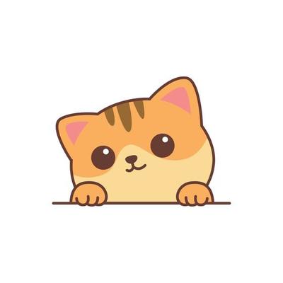 Cute orange cat paws up over wall cartoon, vector illustration 2787928 Vector Art at Vecteezy Cute orange cat paws up over wall cartoon, vector illustration 2787928 Vector Art at Vecteezy