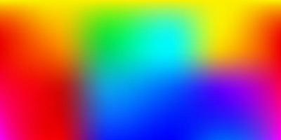 Dark Multicolor vector gradient blur drawing.