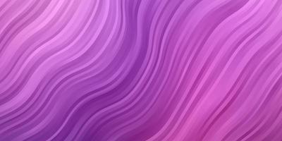 Light Purple, Pink vector background with wry lines. Brand new colorful illustration with bent lines. Pattern for websites, landing pages.