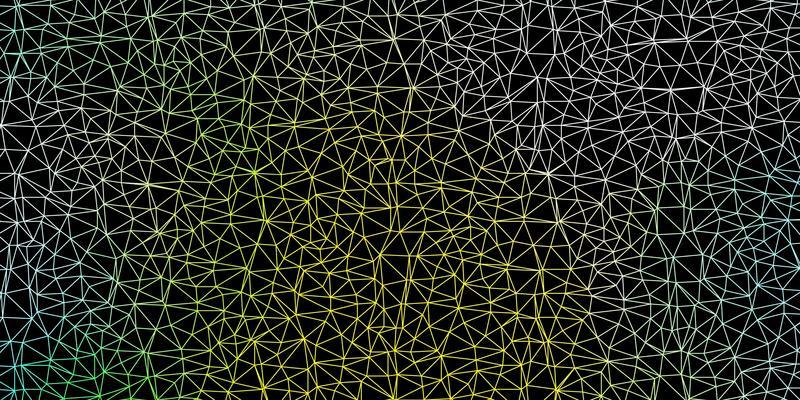 Light multicolor vector poly triangle template.