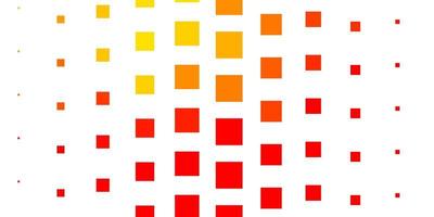 Light Red, Yellow vector template in rectangles. Illustration with a set of gradient rectangles. Design for your business promotion.