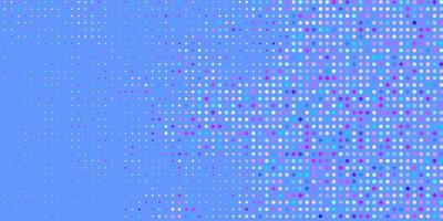 Light Pink, Blue vector background with bubbles. Glitter abstract illustration with colorful drops. New template for a brand book.