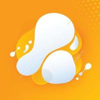 Gradient Fluid graphic design. Vector banner illustration eps10.