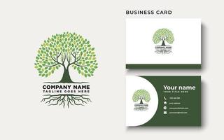 Root Of The Tree Logo Design Inspiration vector