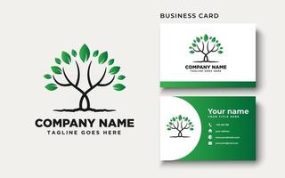 Root Of The Tree Logo Design Inspiration vector