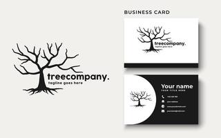 Root Of The Tree Logo Design Inspiration vector