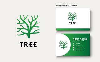 Tree Trunk Logo Design Inspiration vector