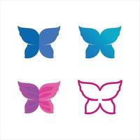 Beauty Butterfly icon design animal vector logo fashionable icon set nature animal