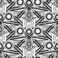 Abstract Geometrical Background, Seamless Pattern vector