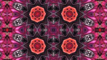 Abstract Colorful Symmetric Kaleidoscope video