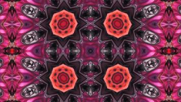 Abstract Colorful Symmetric Kaleidoscope video