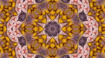 Abstract Colorful Symmetric Kaleidoscope video