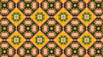 Abstract Colorful Symmetric Kaleidoscope video