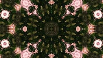 Abstract Colorful Symmetric Kaleidoscope video