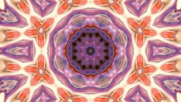 Abstract Colorful Symmetric Kaleidoscope video