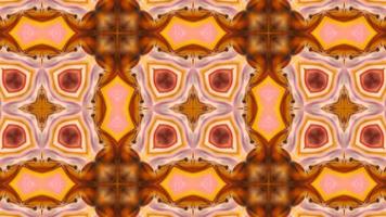 abstraktes buntes symmetrisches Kaleidoskop video