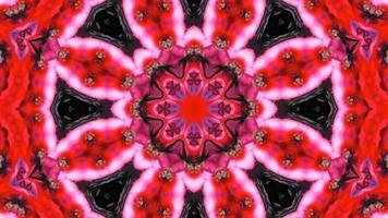 Abstract Colorful Symmetric Kaleidoscope video