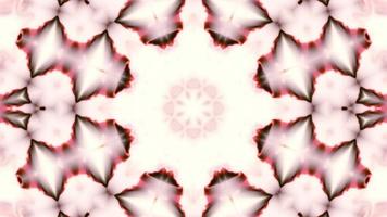 bunte symmetrische Kaleidoskopbewegung video