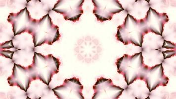 Colorful Symmetric Kaleidoscope Movement video