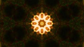 Colorful Symmetric Kaleidoscope Movement video