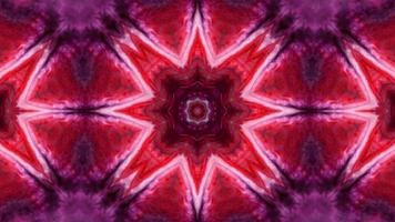 Colorful Symmetric Kaleidoscope Movement video