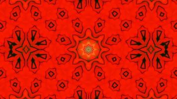 Colorful Symmetric Kaleidoscope Movement video