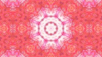 Colorful Symmetric Kaleidoscope Movement video