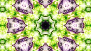 Colorful Symmetric Kaleidoscope Movement video