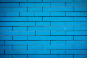 texturas de la pared de piedra de ladrillo azul foto