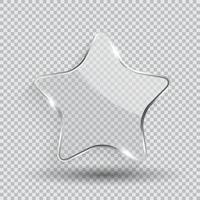 Glass Transparency Frame Vector Illustration