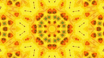 Colorful Symmetric Kaleidoscope Movement video