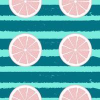 Abstract Citrus Seamless Pattern Background Vector Illustration